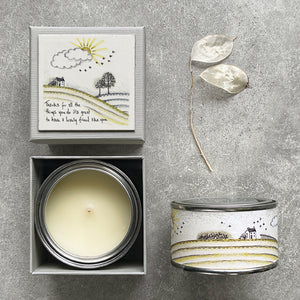 Thanks For All The Things You Do....- Boxed Tin Candle