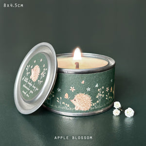 A little hedge hug for whenever you need one...- Tin Candle