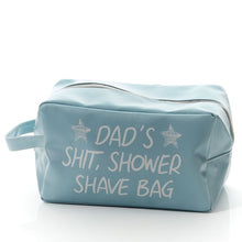 Load image into Gallery viewer, Dads Shit, Shower &amp; Shave Wash Bag
