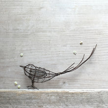 Load image into Gallery viewer, Small Rusty Wire Bird
