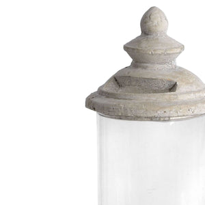 Small Glass Candle Lantern