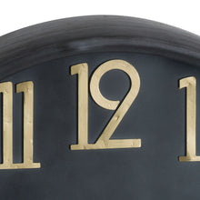 Load image into Gallery viewer, Soho Brass And Black Large Clock (DUE SEPT)

