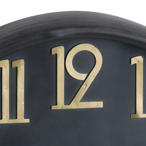 Soho Brass And Black Large Clock (DUE SEPT)