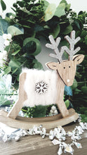 Load image into Gallery viewer, Woollen Reindeer Decorations
