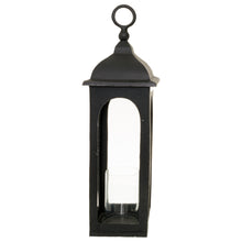 Load image into Gallery viewer, Farrah Collection Black Cast Loop Top Lantern
