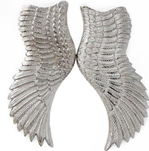 Silver Metal Angel Wings