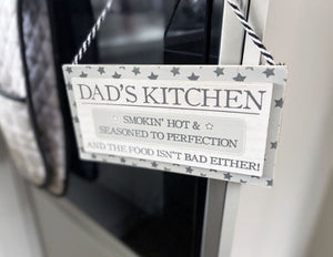 Dad's Kitchen Plaque