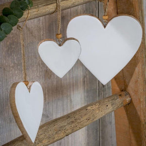 Wood Hearts