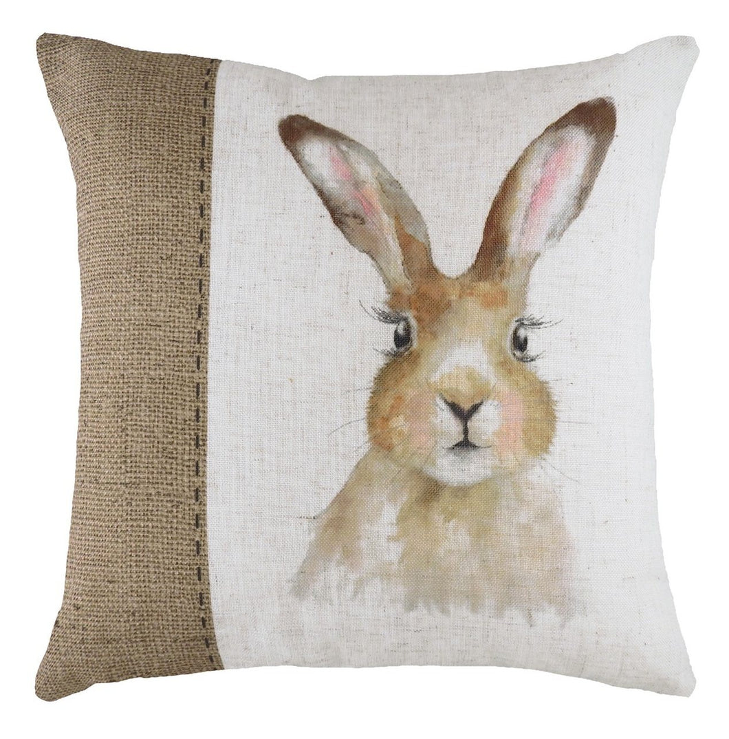 Hessian Hare Cushion