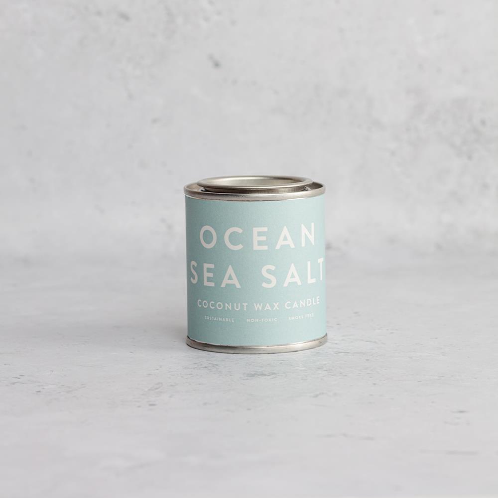 Mini 'Ocean Sea Salt' Conscious Candle